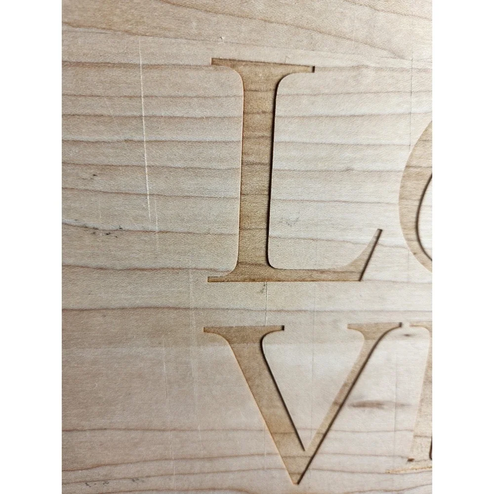 Butcher Block Cutting Board LOVE Cuttingboard